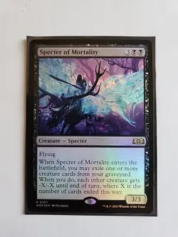 Specter of Mortality (Foil) - Wilds of Eldraine - LP - MTG Magic - Rare - Image 1