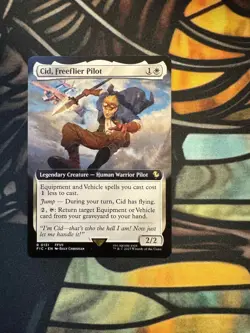 Cid, Freeflier Pilot Commander: Final Fantasy Extended Art Rare - Image 1