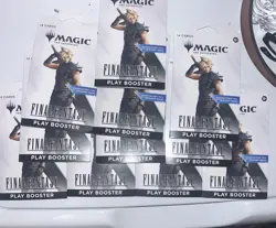 (11) Final Fantasy Play Booster Pack Lot Of 10 Magic the Gathering FACTORY SEAL - Image 1