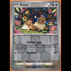 TAG 9.0 MINT Eevee 2024 Pokemon Pokemon Scarlet & Violet #050 - Image 3