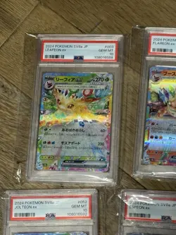 2024 Pokemon Terastal Fest JP sv8a Eeveelutions eX Sequential PSA 10 Umbreon etc - Image 2