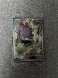 N’s Zorua Pokemon Center Stamped Promo SVP 189 - Image 1