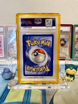 2003 Pokemon EX Dragon 89 Ampharos EX-Holo PSA 8 Low Pop - Image 2