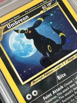 2001 POKEMON NEO DISCOVERY #13 UMBREON-HOLO PSA 7 - Image 4