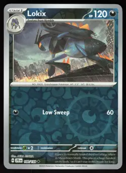 Lokix 100/159 Uncommon Journey Together Pokemon Reverse Holo Near Mint - Image 1