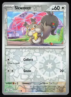 Skwovet 131/159 Common Journey Together Pokemon Reverse Holo Near Mint - Image 1