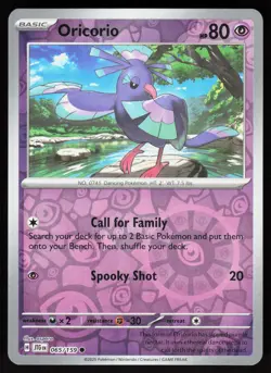 Oricorio 065/159 Common Journey Together Pokemon Reverse Holo Near Mint - Image 1