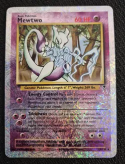 Pokemon Mewtwo Legendary Collection 2002 Reverse Holo 29/110 English No Psa - Image 1