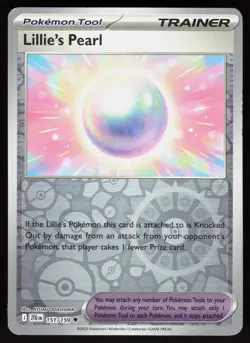 Lillie's Pearl 151/159 Uncommon Journey Together Pokemon Reverse Holo Near Mint - Image 1
