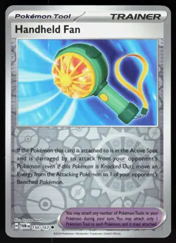 Handheld Fan 150/167 Uncommon Twilight Masquerade Pokemon Reverse Holo Near Mint - Image 1