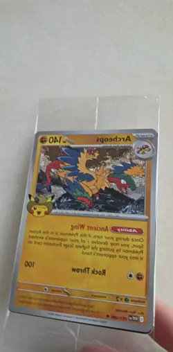 Pokemon Archeops Field Museum Exclusive Promotional Card - Sealed - Image 3