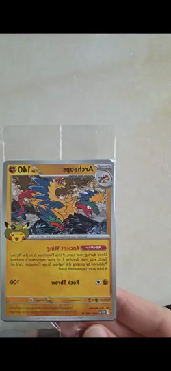 Pokemon Archeops Field Museum Exclusive Promotional Card - Sealed - Image 4