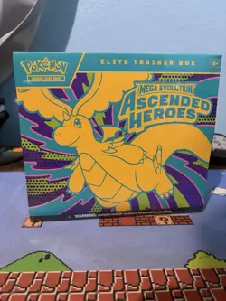 Pokemon TCG Elite Trainer Box Mega Evolution: Ascended Heroes - Image 1