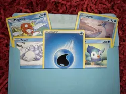 Blue Envelope - Water Type Pokemon Card Set! - Near Mint - Pokemon TCG - Image 1