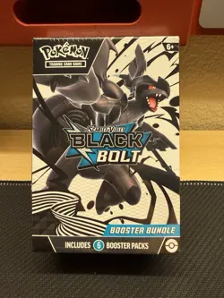 Pokemon TCG S & V Black Bolt Booster Bundle Factory Sealed - Image 1