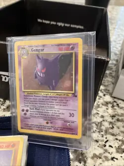 1999 Pokemon Fossil Unlimited #5 Gengar HOLO NM-MT Free Shipping - Image 2