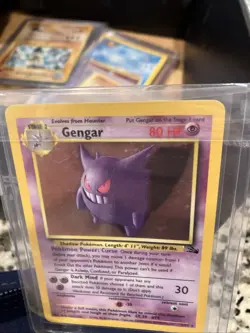 1999 Pokemon Fossil Unlimited #5 Gengar HOLO NM-MT Free Shipping - Image 4
