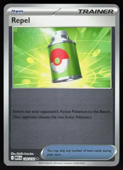 Repel 126/132 Uncommon Mega Evolution Pokemon Reverse Holo Near Mint - Image 1