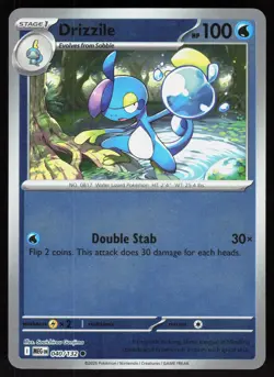 Drizzile 040/132 Common Mega Evolution Pokemon Reverse Holo Near Mint - Image 1