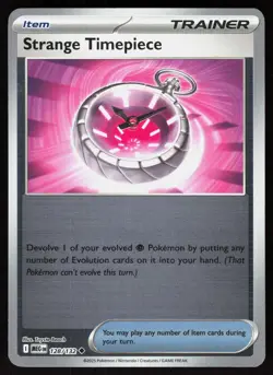 Strange Timepiece 128/132 Uncommon Mega Evolution Pokemon Reverse Holo Near Mint - Image 1