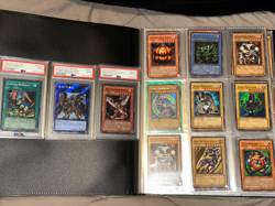 Yugioh straight VINTAGE Lot! Vintage PSA Slabs & Vintage binder of 350+ cards - Image 2