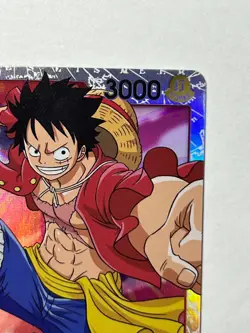 Monkey.D.Luffy OP01-024 - Romance Dawn- SR Near-Mint Super Rare English - Image 3