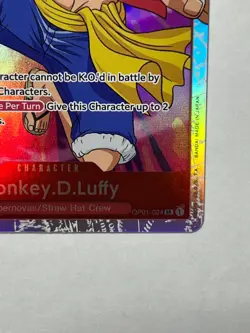 Monkey.D.Luffy OP01-024 - Romance Dawn- SR Near-Mint Super Rare English - Image 5