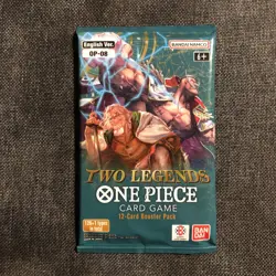 NEW* - One Piece OP-08 Two Legends Factory Sealed Booster Pack ENGLISH - Image 1