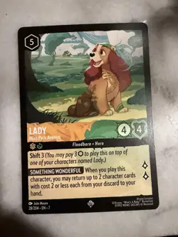 Disney Lorcana TCG - Archazia's Island: Lady (028/204) - Super Rare - NM - Image 1