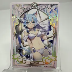 Goddess Story:Genki Parade Sexy Anime Girl Waifu Card Shjno SSR Rarity - Image 1