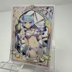 Goddess Story:Genki Parade Sexy Anime Girl Waifu Card Shjno SSR Rarity - Image 2