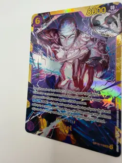 One Piece Card Game OP15-118 SEC SP Enel Holo Near Mint - Image 2