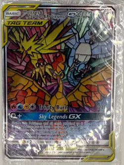 Moltres Zapdos Articuno GX SM210 Sealed Promo Pokemon Card - Image 1
