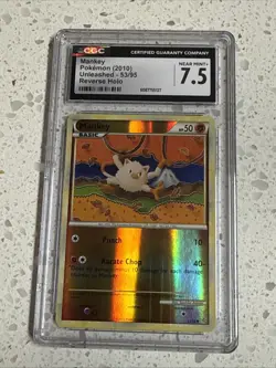 Mankey 53/95 Common Unleashed Reverse Holo Pokemon Card - Image 1