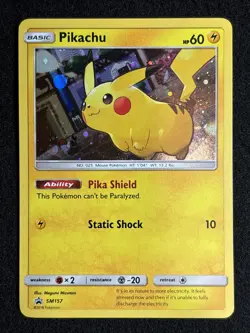 Pokemon Pikachu Sun & Moon Promo SM157 - Image 1