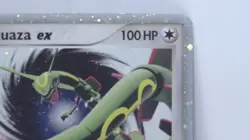 Rayquaza EX 2006 POKEMON Black Star Promo 039 HOLO MP Creased right edge on card - Image 4