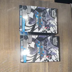 2 Pokemon TCG Black Bolt Booster Bundle 6 Packs (10 Cards Each) English Zekrom - Image 1