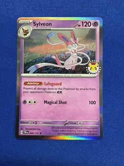 Sylveon Pokemon Day 2025 Promo Stamped PRE 040/131 Pokemon TCG NM - Image 3