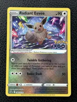 Radiant Eevee SWSH230 SWSH: Sword & Shield Promo Cards Holo - Image 1