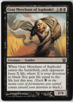 Gray Merchant of Asphodel (89) - Normal - Theros (THS) - NM - Image 1
