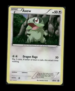 Axew (Holo Promo) BW10 Black Star Promo (2011) - Pokemon TCG - Image 1