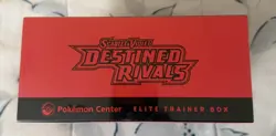 Pokemon TCG SV Destined Rivals Pokemon Center Elite Trainer Box ETB Sealed - Image 3