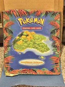 Complete Pokemon Southern Islands Set with Original Binder/Box Sealed Postcards - Image 1