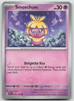 Smoochum 075/191 Surging Sparks Pokemon NM Common - Image 1