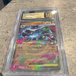 CGC Pristine 10 Mega Charizard X ex Double Rare Holo Japanese 013/080 2025 - Image 3