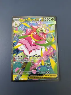 Pokemon Mega Meganium EX Holo 272/217 360 HP Stage 2 Grass - English - Image 1