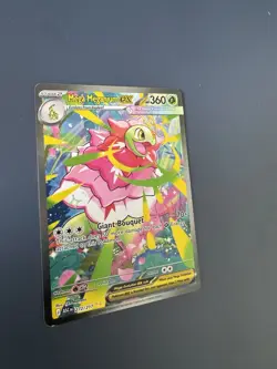 Pokemon Mega Meganium EX Holo 272/217 360 HP Stage 2 Grass - English - Image 2