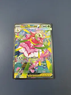 Pokemon Mega Meganium EX Holo 272/217 360 HP Stage 2 Grass - English - Image 4