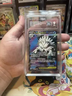 Pokemon Mega Abomasnow ex 157/132 Mega Evolution Ultra Rare TAG 9 Mint - Image 1