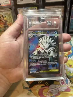 Pokemon Mega Abomasnow ex 157/132 Mega Evolution Ultra Rare TAG 9 Mint - Image 5